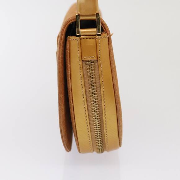 DIOR Trotter Canvas Shoulder Bag Brown Gold - Picture 4 of 14